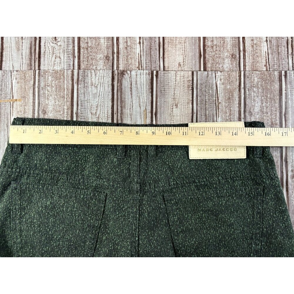 MARC JACOBS New Classic cotton pants size 48 US 32 color green camo NWOT $245 - Picture 9 of 10